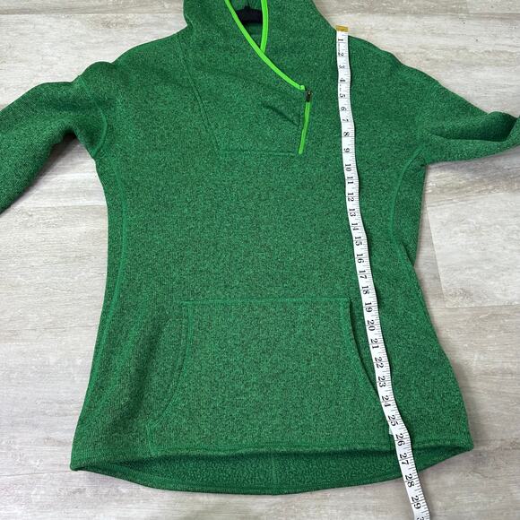 Stio Women's Sweetwater Fleece Hoodie Green Size Medium - Picture 7 of 8